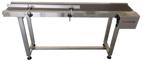 YOUGAO B6 60W Cinturão de transferência de alimentos de codificação de transportador de correspondência com impressora a jato de tinta