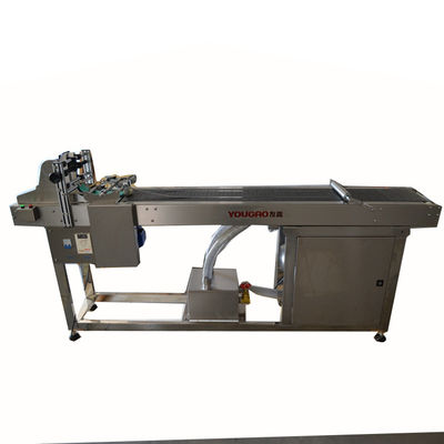 YOUGAO 9011A V Friction Paging Machine Vacuum Bag Feeder com impressora a jato de tinta