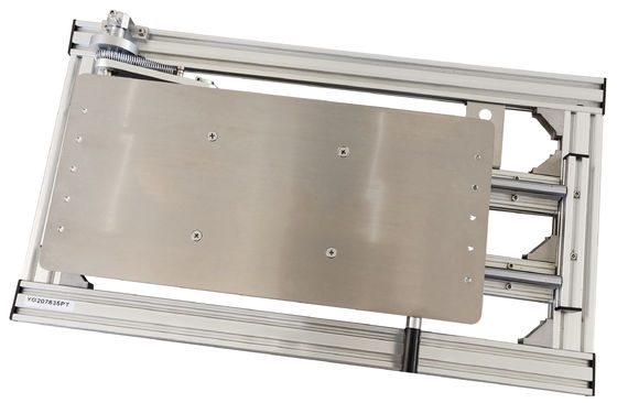 520 mm*250 mm*100 mm Mesa deslizante para codificação ajustável com suporte de impressora