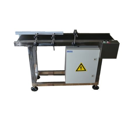 1500 mm motor passo-a-passo transportador de codificação para laser e impressora a jato de tinta
