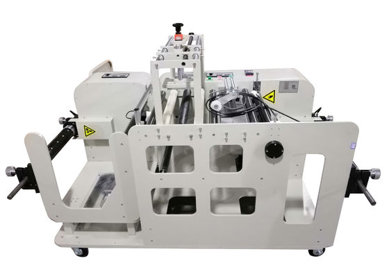 Máquina de reviravolta de corte de filme programável PLC para captação automática de pagamentos