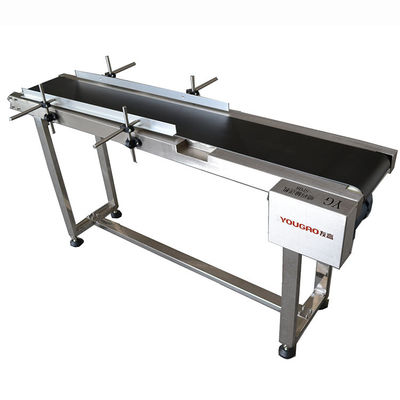 1500*300*750mm Máquina de transporte de codificação de data estável Compatibilidade com impressora CIJ