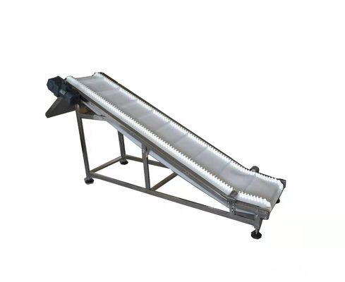 IS09001 Transportador de codificação de garrafas de tipo de escalada com deflector ajustável