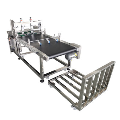 Máquina de alimentação de cartão padrão de codificação de impressora de caixa ondulada