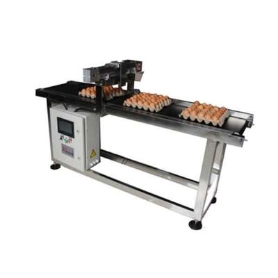 Display Screen Egg Coding Conveyor 20m/Min de aço inoxidável