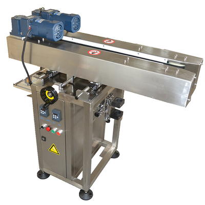 Automático Prensagem Eliminar vibração Conveyor de codificação de fundo com impressora a jato de tinta