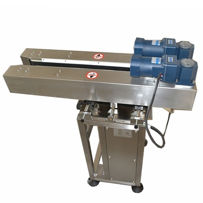 Automático Prensagem Eliminar vibração Conveyor de codificação de fundo com impressora a jato de tinta
