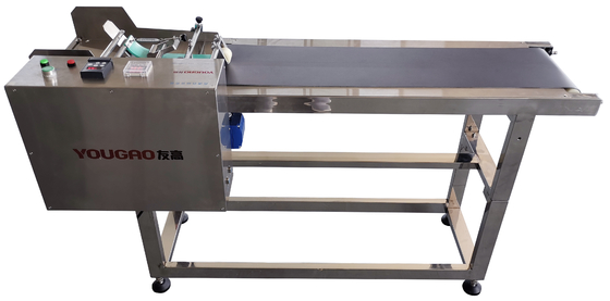 Combinação da máquina de contador inteligente com a impressora a jato de tinta