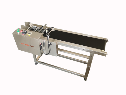 Máquina de alimentação por atrito de frequência variável para impressora a jato de tinta de codificação