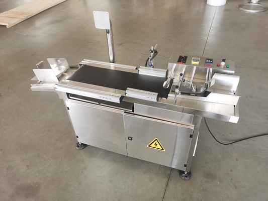 Máquina de alimentação por atrito de frequência variável para impressora a jato de tinta de codificação