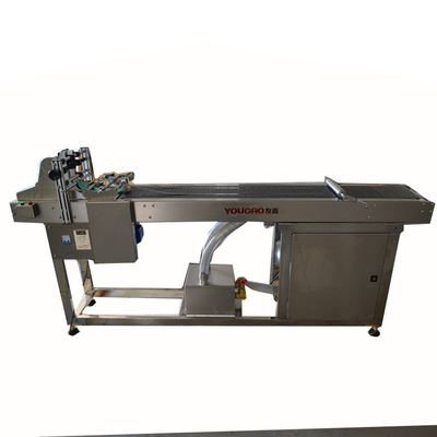 Adsorção a vácuo Máquina de alimentação de paginação de aço inoxidável Espessura 5 mm
