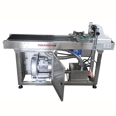 Adsorção a vácuo Máquina de alimentação de paginação de aço inoxidável Espessura 5 mm