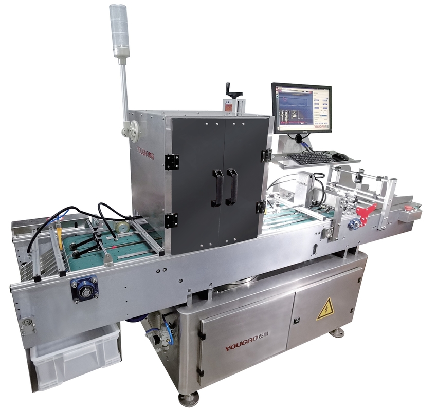 Máquina de inspecção visual automática online OEM para produtos injetáveis