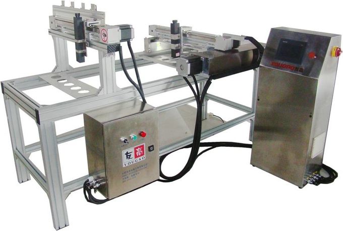 Equipamento de transportador de dois lados de movimento linear em direção transversal 1