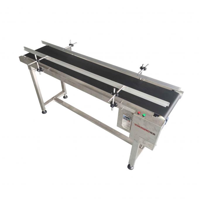 200W Impressora a jato de tinta semiautomática de correia transportador de codificação com inversor 0